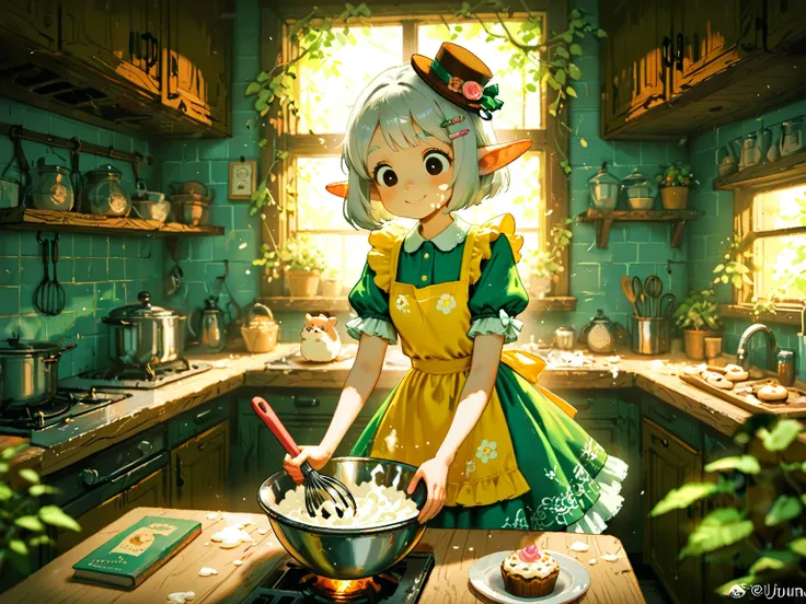 エルフさんのお菓子作り