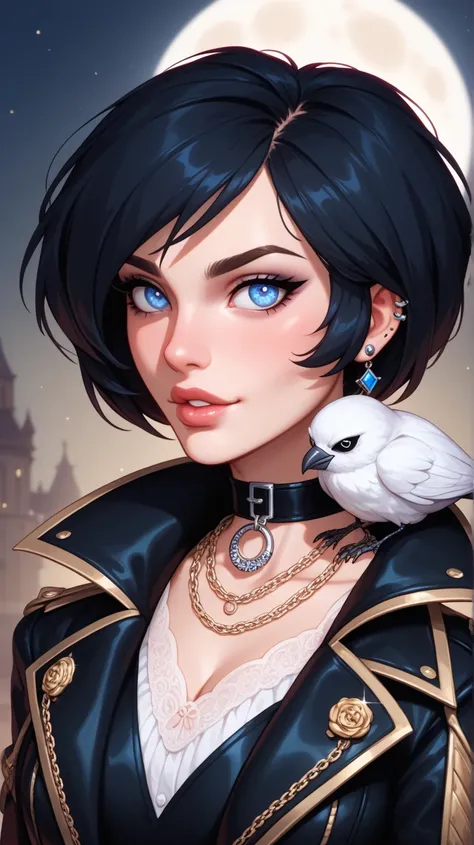  The description of the characters for the book :

1. white crow:

Unusual,  symbolic bird .
 The book represents wisdom ,  mystery and foresight .
 Her behavior is unpredictable :  can be calm ,  or maybe alert and ready to take off .
2.  Paren ( main cha...