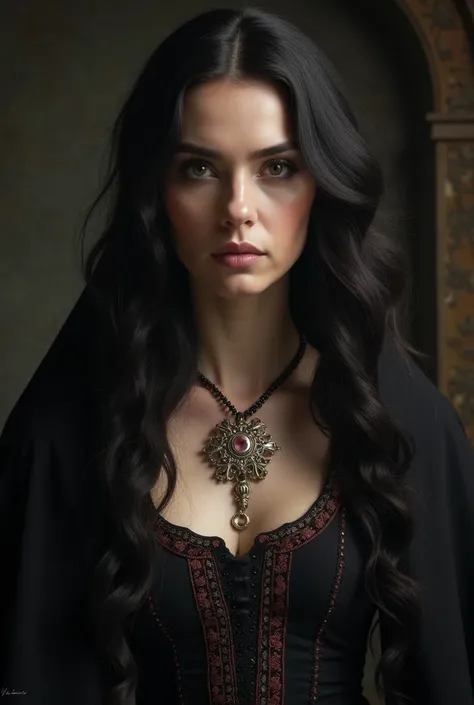 Janet Montgomery cosplaying as Mary Sibley in Salem 