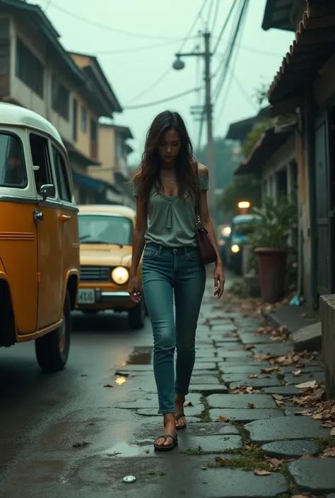 Intrigued, she navigated the bustling jeepney traffic to the spot, finding a small, waterproof flash drive hidden beneath a loose paving stone near a crumbling old bahay na bato.