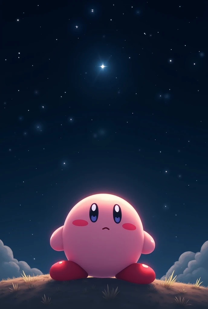 Kirby looks at the stars