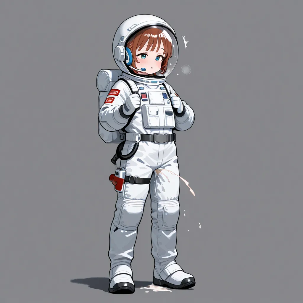 Adorable,loli,astronaut,spacesuit,space_helmet,gloves,fullbody,idol,headset,orgasm,cum in helmet