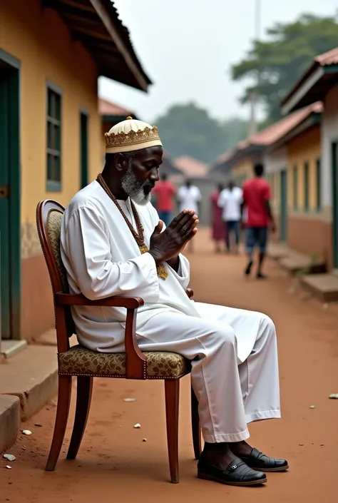 Nous somme à yopougon un commune populaire d’Abidjan en Côte d’Ivoire. Un vielle homme africain d’origines mandingue est assis sur sa chaise à l’entrée d’une cours commune habillé en boubou et chapeau de prière, il égrainait son chapelet musulman, des enfa...