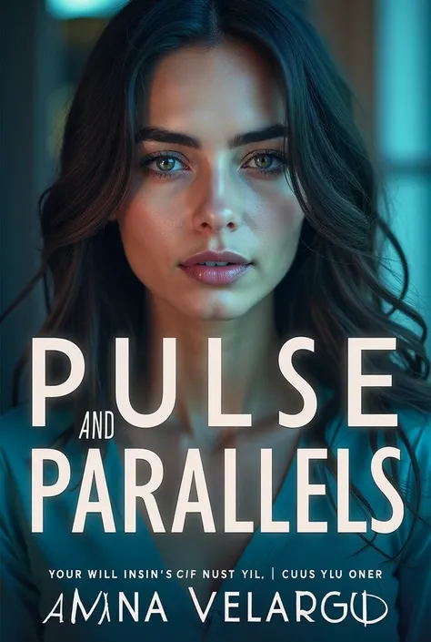 I want you to make a book cover that was tittled "Pulse and Parallels". This is the description of the story 
Amara Velasco has spent her life following a carefully drawn path—become a nurse, honor her late mother’s legacy, and never let anything, or anyon...