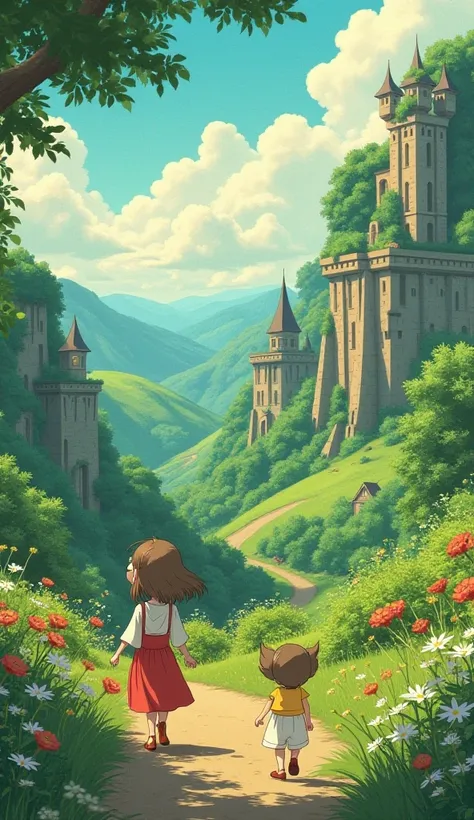 Retro Ghibli images have depth