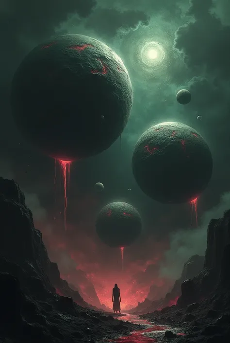 A picture of scary planets