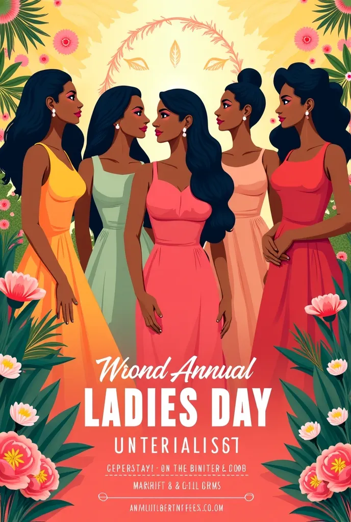 Second Annual Ladies Day flyer