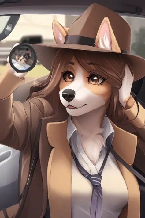 female Dog Detective