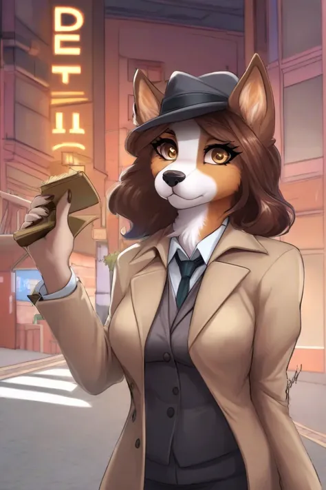 female Dog Detective