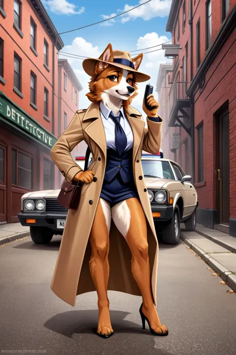 female Dog Detective