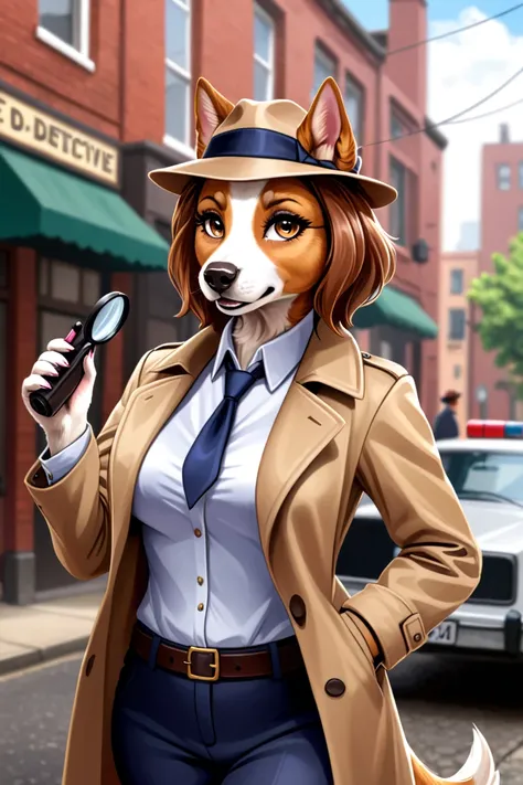 female Dog Detective