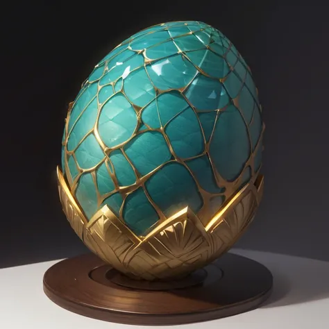 Scaled dragon egg