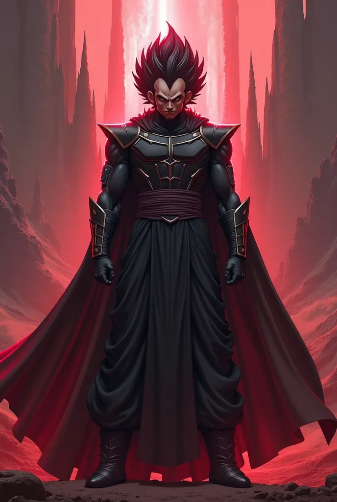 Vegeta, Lord of the Sith with a Lightsword