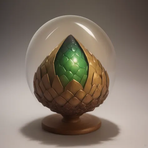 Scaled dragon egg