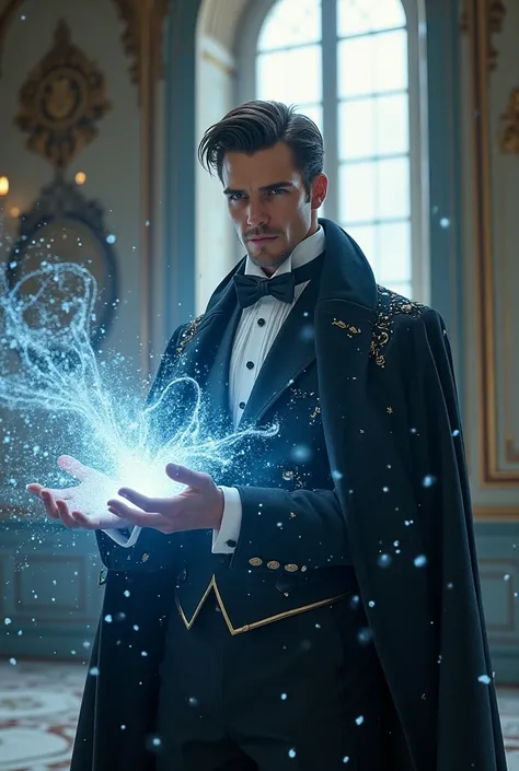 Handsome Victorian wizard who uses ice magic