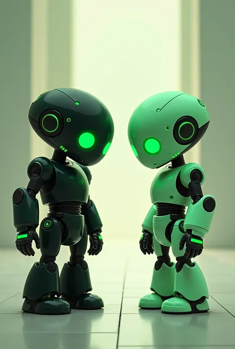 Anime style

Little 
Robot
Black robot
Green robot
Green lights
Green eyes