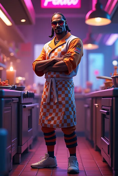 Snoop Dogg as chef Fortnite style