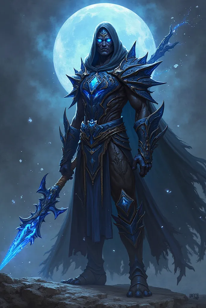  Your character in Solo Leveling is 
**Galdron **,  a warrior dreaded on the fields of battle .  With obsidian armor that shines under the light of the
Luna ,  your eyes shine with intense blue energy . Galdron  maneja un par de dagas que absorben la
oscur...