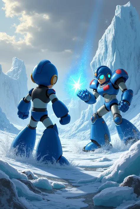 Megaman vs Iceman (ih ocean) 