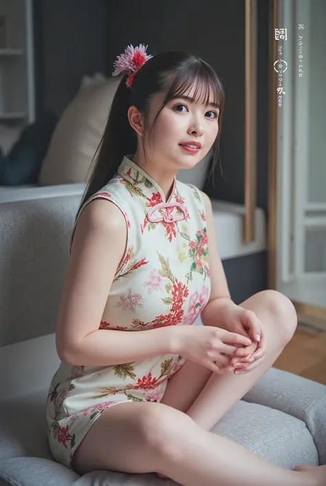 high definition , top quality with beautiful eyes , very detailed , Chinese miniskirt 、 In a Chinese dress 、 miniskirt 、 Resection due to open chest surgery 、 Young and perfect big boobs, Okuchi , anatomically accurate , top qua...