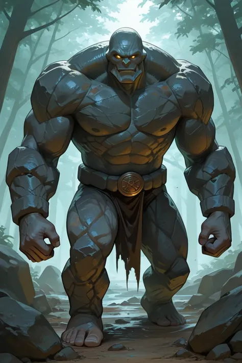 Monster boy. Just the golem. Hot golem