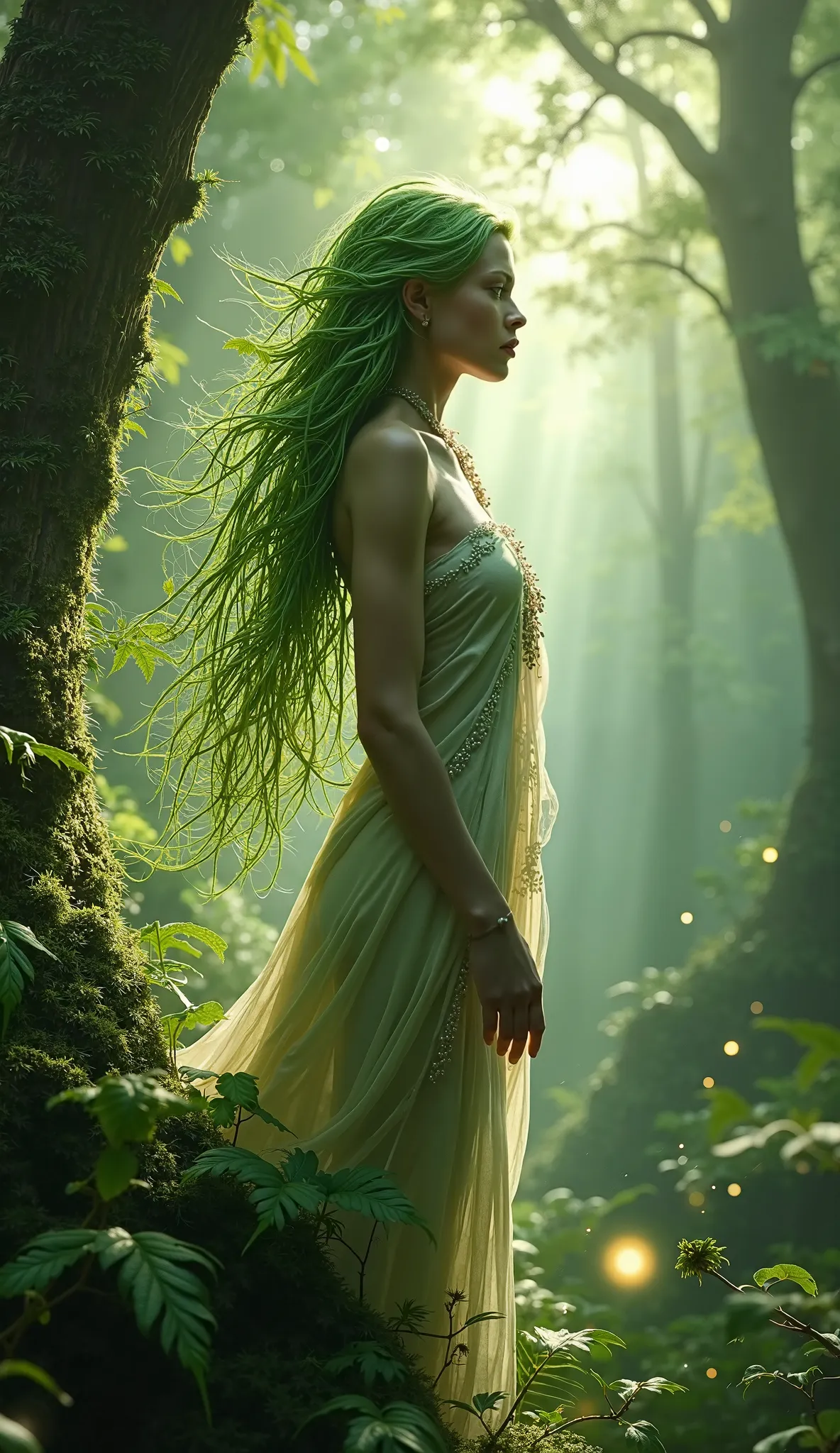 forest woman