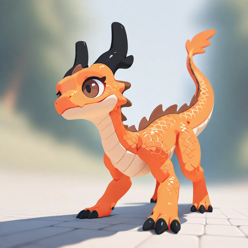 fabulosity_style
best quality, flat color, no lineart, no outline, blurry background, depth of field, creature focus, Ancient Dragon with tan-brown brown tan-gray and black color palette



