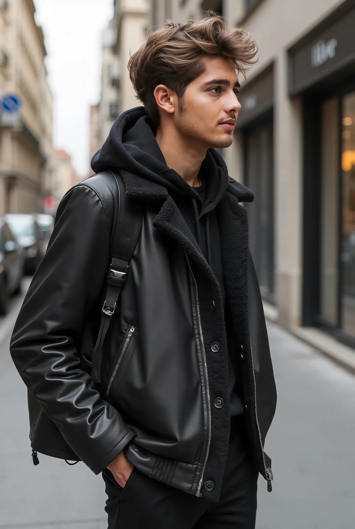 Oh, Matte boy, the epitome of cool and collected swagger. With his perfectly tousled hair and effortlessly chic outfits, he exudes an air of nonchalant confidence that makes all heads turn as he walks by. Always rocking the latest trends in streetwear with...