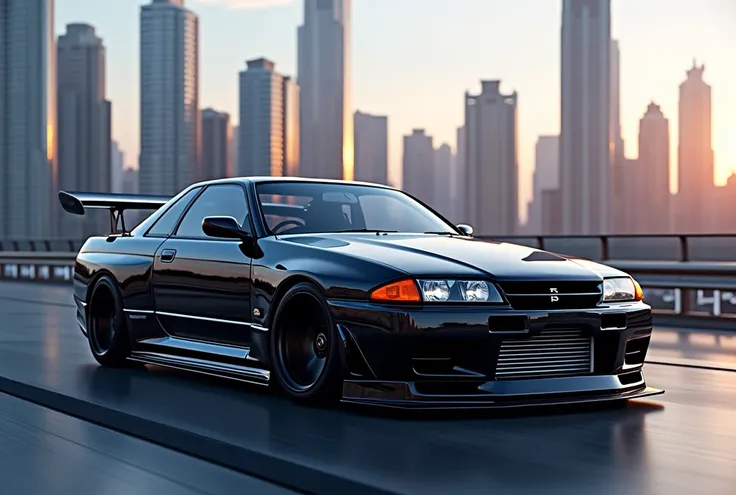 Skyline GTR:R-32,  color: black