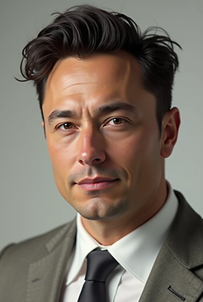 Create a real image of a young male politician,attractive with extremely Bolivian features Elon Musk