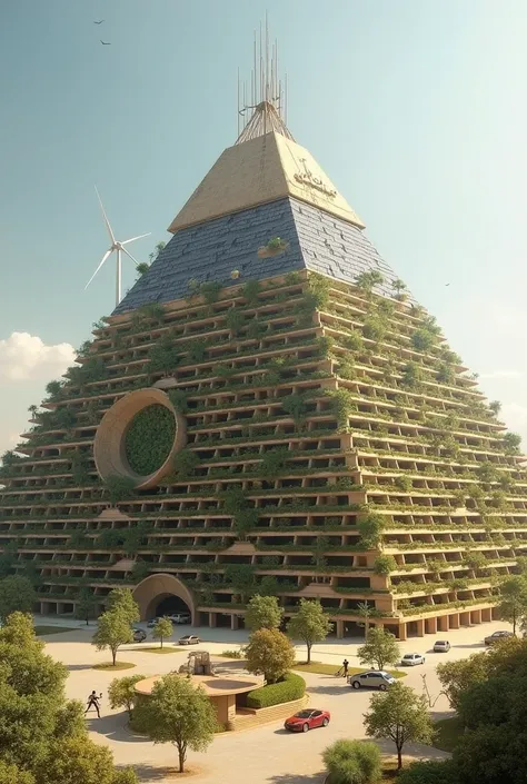 Concept: The Pyramid Eco-City
The original Great Pyramid of Giza was built as a tomb and an architectural marvel, but in the modern age, it could be transformed into a sustainable megastructure that addresses housing, energy, and environmental concerns.

A...