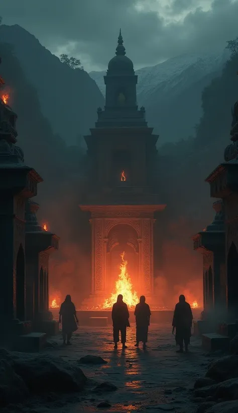 Indian crematorium dark horror 