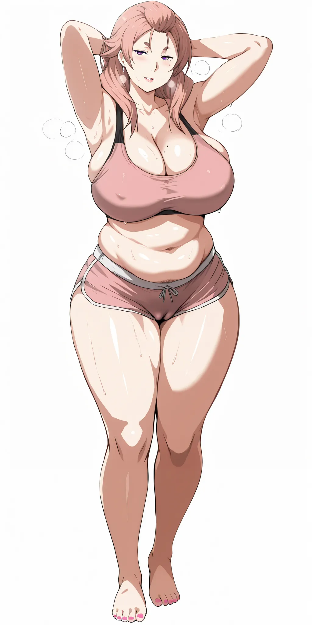 (Cafekun-style:1.2), masterpiece, high quality, absurdres, best quality, very aesthetic, newest, anatomical correct, HD, 4K, digital art, trending on DeviantArt, gasping, heavy breathing, excessive sweating, sweating, sweating profusely, gasping profusely,...