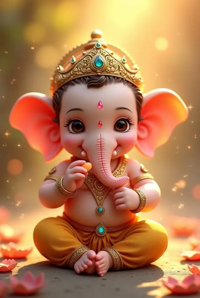 Create a baby ganesha