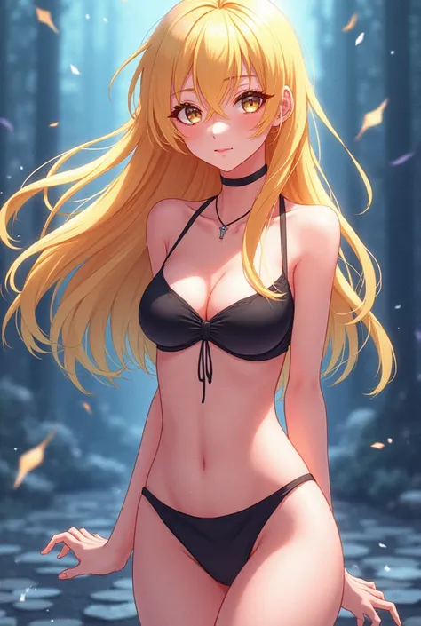 Anime 18 blonde shorts