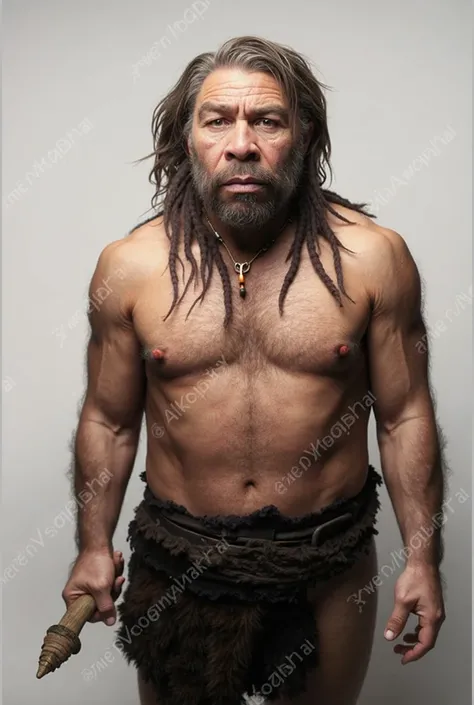  Neanderthal NeanderthalA hyper-realistic Neanderthal male taking a selfie-style photo in a cave, dramatically lit with multiple light sources: warm orange firelight from a torch creating rim lighting on his silhouette, cool fill light reflecting from cave...