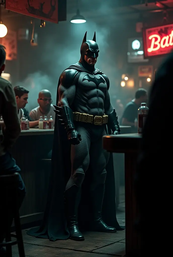 Batman at the Strip Club with strippers