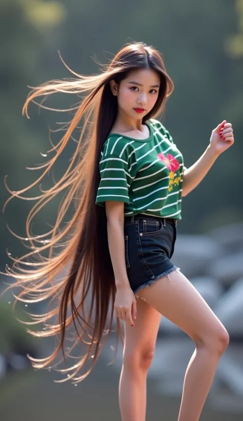 3D image , 16k, 32K, High quality pictures   , 3D 8K,      taken with the highest quality camera   .  ,    Canon camera   , Fuji Camera ,    using the highest quality and most fashionable film .. ,   realistic images and colors    ,,   Beautiful Asian Girl...