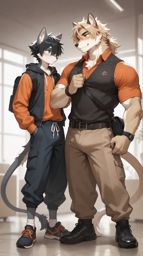 Source_furry, (((2boys))), furry, anthro,