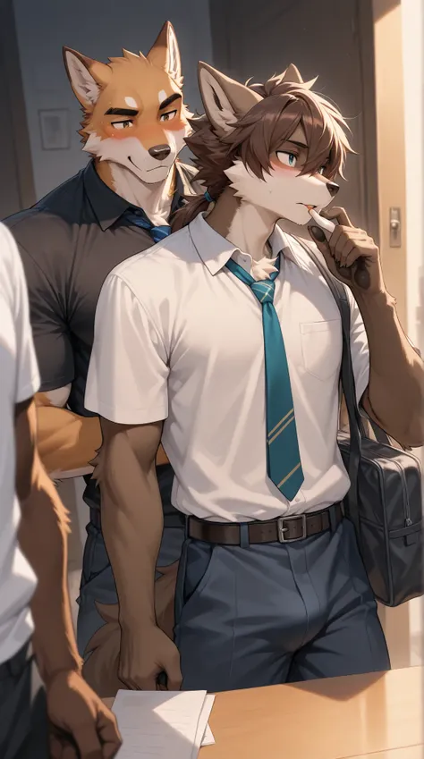 Source_furry, (((2boys))), furry, anthro,