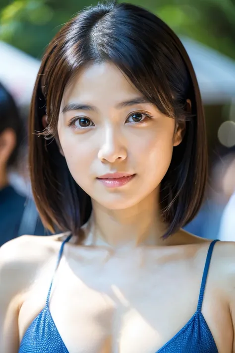 Japanese actress Sa々A face like Kiki、 bikini