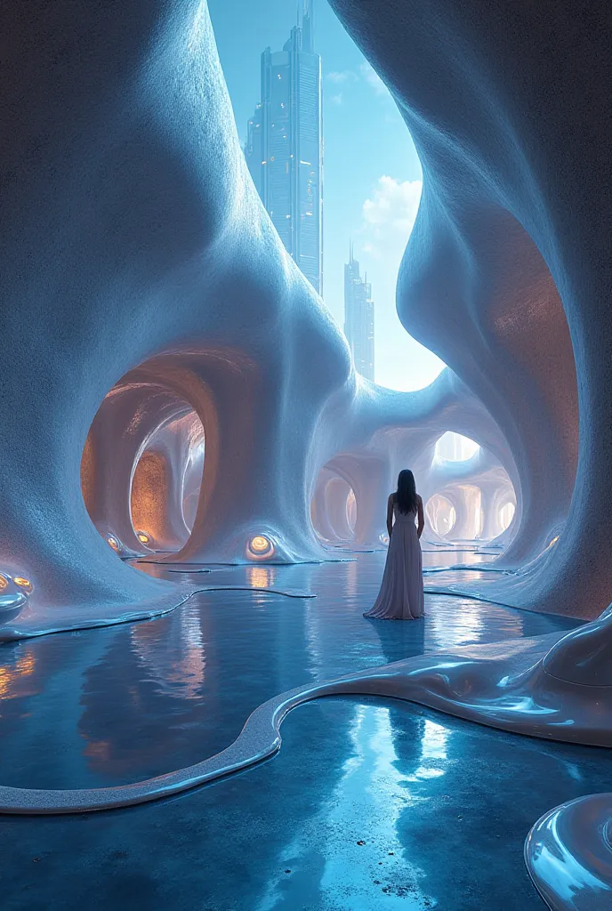 Step inside the Museum of the Future in Dubai, now an intelligent, shape-shifting structure that redefines reality. The interior is no longer confined by static walls—instead, the space fluidly expands and contracts, adapting to each visitor’s consciousnes...