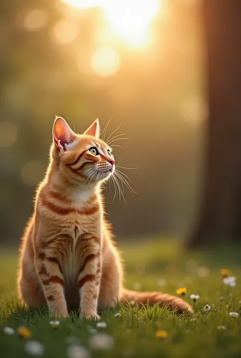 It sounds like you're describing a lovely scene with an orange cat enjoying the morning! Orange cats, often known for their playful and affectionate nature, can make mornings even brighter. Is there something specific you'd like to share or ask about your ...