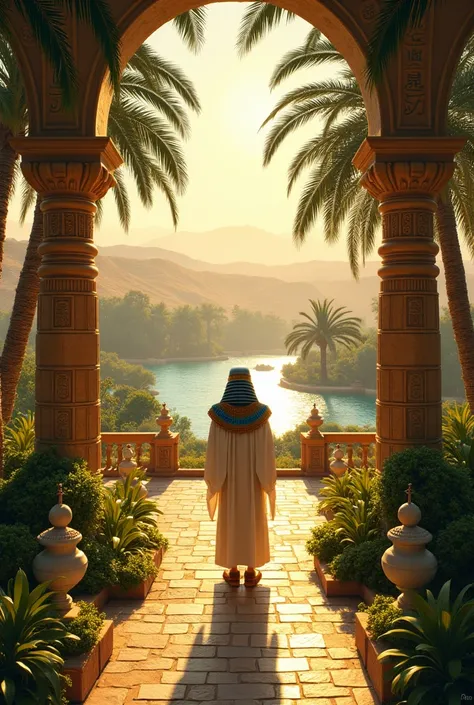 Pharaoh's garden on the Nile 