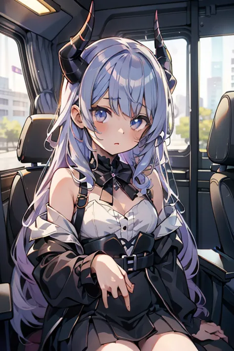  Laplace Darkness。 La Plus Dark 。
Virtual YouTuber 「 hololiveプロダクション」 belonging to the VTuber office 。「 hololive」6th Generation。

 Laplace Darkness、horn、devil、 small tits、 lolicon、Young girl、 Backseat、