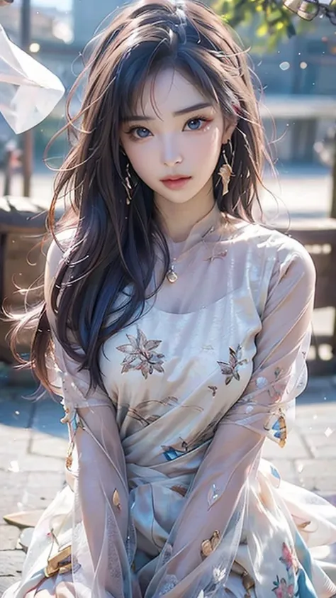 最high quality, masterpiece, 1 girl, Beautiful Face, (Photorealistic photography:1.3), Rim Light, (Skin with attention to detail:1.2), 8k ウルトラHD, Digital SLR, high quality, High resolution, 4K, 8k, Bokeh, Absurd, The optimal ratio is four fingers to one thu...