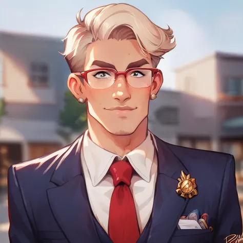 Mayor Rump is a tall, older gentleman with pointed sandy hair. The particular shape of his hair is possibly due to an overly kempt hairpiece, but this is simply speculation. His skin is tanned particularly orange with occasional peaks of regular complexion...