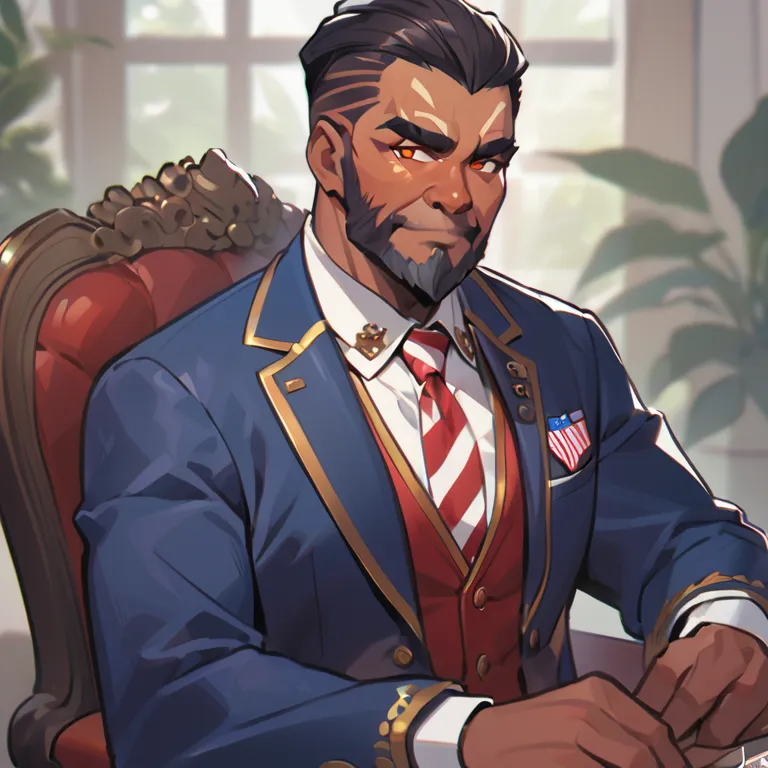 Mayor Rump is a tall, older gentleman with pointed sandy hair. The particular shape of his hair is possibly due to an overly kempt hairpiece, but this is simply speculation. His skin is tanned particularly orange with occasional peaks of regular complexion...