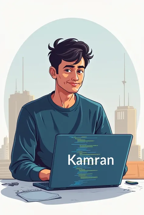 Written on laptop beckside python ("Kamran Expert") and an 18+ boy