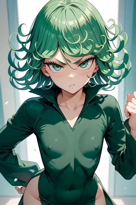  one-punch man 　Tatsumaki　 green hair　 cute　 tsundere　Small　Class S 2